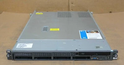 HP ProLiant DL360 G5 1x Xeon 5160 3GHz 4GB Ram 4x 2.5" SAS Bays P400i 1U Server - Image 1 of 3