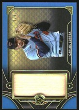 2022 Topps Triple Threads Single Jumbo Relics Sapphire #SJR1CC2 Carlos Correa /3