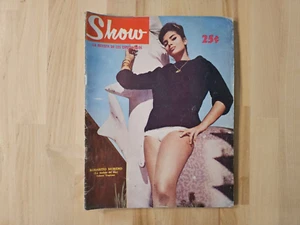 Seltene SHOW MAGAZINE Zeitschrift Shows Stars ROSARITO MORENO COVER 1950er - Bild 1 von 4