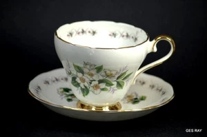 Tea Cup and Saucer Adderley Simplicity N 1236 England Fine Bone China - Picture 1 of 6