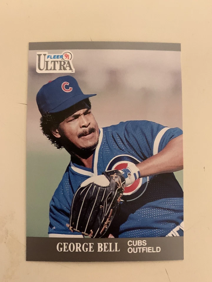 1991 Fleer Ultra - #55 George Bell - Image 1 of 1