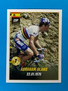 Panini 2021 UCI Road World Championships Sticker n. 88 Abraham Olano - Imagen 1 de 1