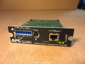 Carte de gestion réseau APC Smart Slot AP9619 10/100Base-T avec sonde - Photo 1/1