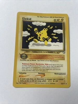 Elekid (22/111) Non Holo Rare / Neo Genesis 2001 / Pokémon Karten / Deutsch / - Bild 1 von 2
