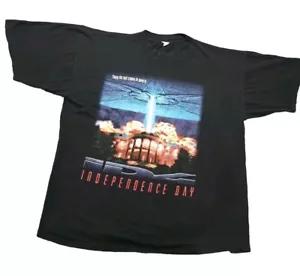 MAGLIETTA INDEPENDENCE DAY 1996 FILM VINTAGE PROMO GRAFICA TAGLIA XL - Foto 1 di 5
