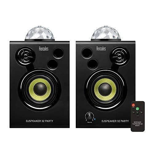 Hercules DJSpeaker 32 Party 3" Powered Speakers w/ Integrated Light Dome (Pair) - Image 1 of 1