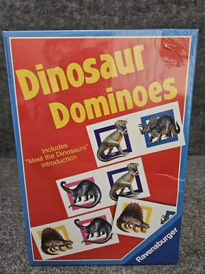 Vintage 1988 Ravensburger DINOSAUR DOMINOES - Image 1 of 4