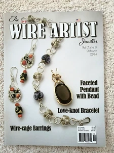 Wire Artist Jeweller Magazine Vol 7 No 8 October 2004 Advanced/Beginner Projects - Imagen 1 de 3
