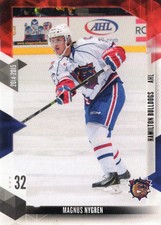 2014/15 Hamilton Bulldogs - MAGNUS NYGREN [Farjestad BK] SHL