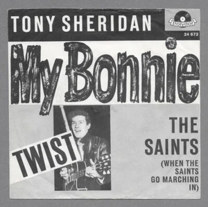 BEATLES 1962 sehr seltene 7" Schallplatte "My Bonnie" Original Bildhülle, Near Mint - Bild 1 von 6