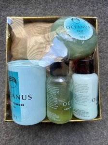 Brand New Sealed Vintage 90’s The Body Shop Oceanus Soap Talc Gel And Lotion - Picture 1 of 2