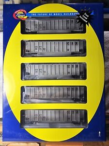 ATHEARN ATH 79639 CSX BETHGON LIGHTLY WEATHERED WITH KADEE COUPLERS 5 PACK