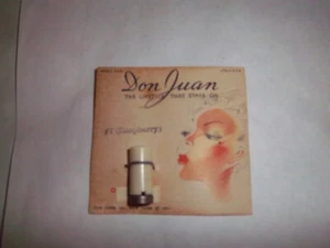 1940's "DON JUAN" Vintage *LIPSTICK* Ex Cond *UNUSED ON ORIG CARD* Raspberry NY - Picture 1 of 1