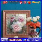 Paint By Numbers Kit Diy Peony Hand Oil Art Picture Craft Home Wall Decor(B2013)