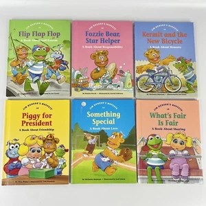 Lot of 6 Jim Henson's Muppets Hardback Books Values To Grow On Series 1992 - Picture 1 of 12