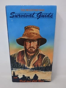 The Mountain Man Survival Guide VHS 1988 Dirk And Colt Ross Nature WIlderness - Picture 1 of 5