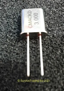 C-Mac HC49/U Cristal 3.000MHz - Afbeelding 1 van 2