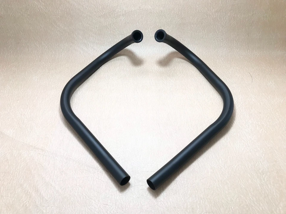 Труба глушителя выхлопной системы Honda SL350 K1 K2 с порошковым покрытием репродукция сталь.SL350 K2 - Изображение 1 из 4