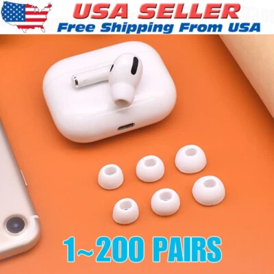 For Apple Airpods Pro NEW Ear Tips Replacement Accessories Cover (S/M/L) lot - Image 1 of 4