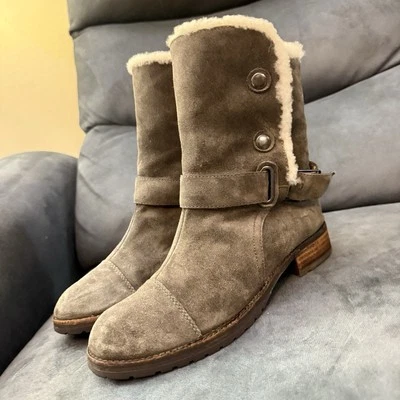 Women Berson Shoes Suede Boots Size 6.5 - Image 1 of 4