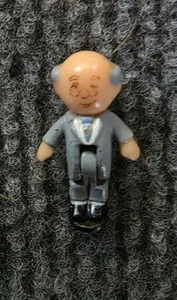 Polly Pocket Doll Mr Skint Figure ONLY Bluebird Vintage 1" Tall - Picture 1 of 1