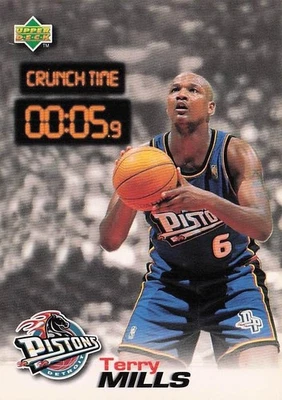 1997 Upper Deck Nestle Crunch Time #CT30 Terry Mills - Image 1 of 2