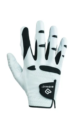 Bionic Stable Grip Golf Glove Natural Fit (Cadet LEFT, White) NEW - Image 1 of 2