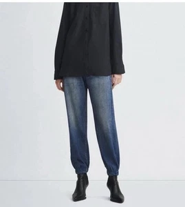 Rag And Bone Women’s Miramar Cotton Terry Sweatpant Jogger Jeans Small. Comfort - Picture 1 of 13