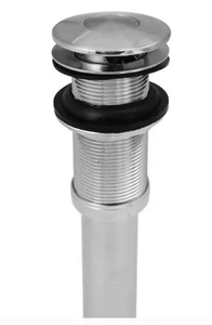 Keeney Chrome Bathroom Decorative sink drain - Picture 1 of 4