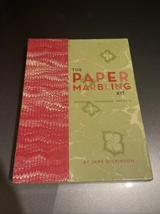 The Paper Marbling Kit Materiali Tecniche Progetti Forniture Jane Dickinson - Foto 1 di 3