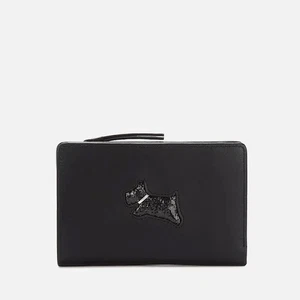 Radley London Donna Heritage Dog - Borsa Glitt Medium Bifold - Nero - Foto 1 di 10