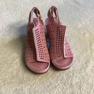 womens chunky sandals 7 comfortable, lightweight anti-slip beach slide Roman - Picture 1 of 13