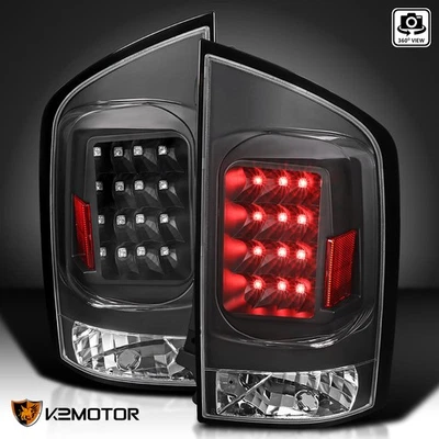 Black Fits 2005-2015 Armada LED Tail Lights Signal Brake Lamps Left+Right - Image 1 of 4