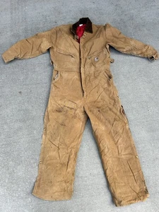 Mono de lona aislante Carhartt vintage para hombre talla 44T forrado de pato 996QZ EE. UU. - Imagen 1 de 18