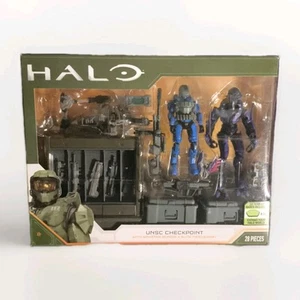 Nuevo conjunto de figuras de mercenario Halo Infinite UNSC Checkpoint con Spartan Gungir Elite - Imagen 1 de 5