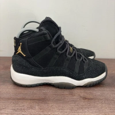 Nike Air Jordan 11 Retro Heiress Negro Stingray GS 2017 Juvenil Talla 4 Y 852625-030 Foto 1 de 4