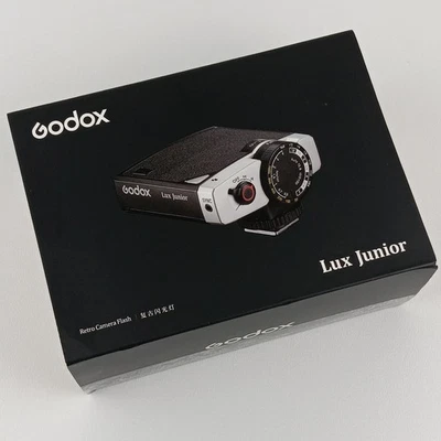 Godox Lux Junior Retro Camera Flash - New Open Box - Image 1 of 4