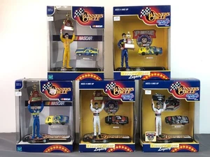 5 Winner's Circle DALE EARNHARDT Championship Legacy NASCAR Cup Figure & Car Set - Picture 1 of 24