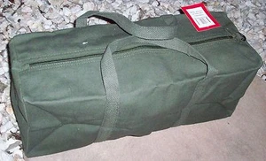 BOLSA DE HERRAMIENTAS Y CAMPING LONA DE ALTA RESISTENCIA 18" - 46CM VERDE OLIVA / BOLSA DE CLAVIJA TIENDA NUEVA - Imagen 1 de 1