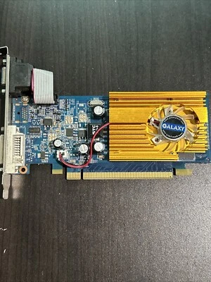 Nvidia Galaxy GeForce 8400 GS 512MB DDR2 PCI-E Graphics Card- 84GFE6DC2EMM - Image 1 of 4