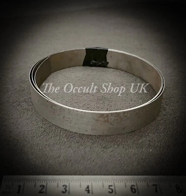 Mild Steel Metal Strip - 0.5mm x 15mm x 30 in lg Vastu Remedy Feng Shui Healing