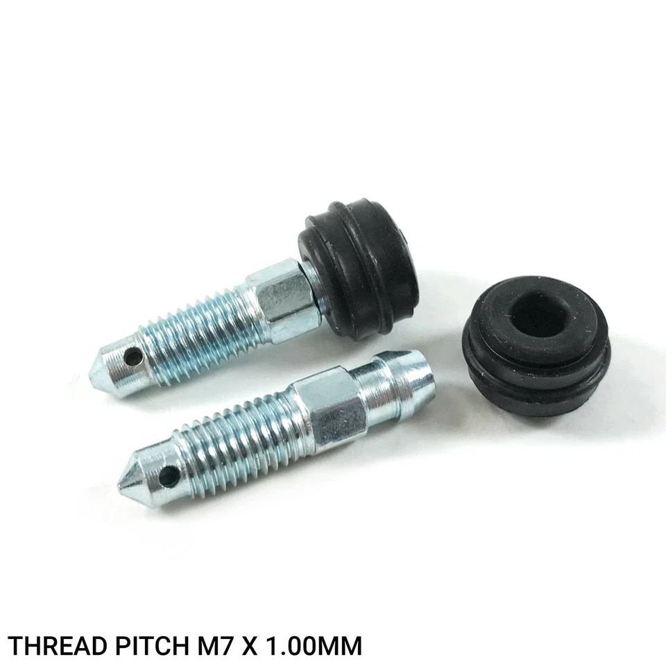 PINZA DE FRENO TRASERA PURGA TORNILLOS DE BOQUILLA APTOS PARA TAMBOR NISSAN MICRA K12 03-10 NIP1001AE Foto 1 de 1