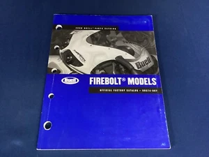 Used 2008 Buell Firebolt Models Official Factory Parts Catalog, 99574-08Y* - Picture 1 of 7
