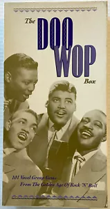 The Doo Wop Box 4 CD Box Set Rhino 101 Vocal Group Gems Booklet Complete - Imagen 1 de 10