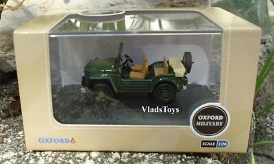 Oxford 1/76 Austin Champ British Army RASC Fire Service 76AC004 - Image 1 of 4