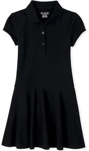 The Children'S Place Girls Short Sleeve Picque Polo Dress Size XXL - Picture 1 of 7