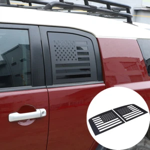 For Toyota FJ Cruiser 2007-2021 Rear Window Side Window Trim Panel Aluminum - Picture 1 of 10