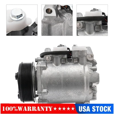 A/C AC Compressor For Acura TSX Base Sedan 4-Door 2.4L 2004 2005 2006 2007 2008 - Image 1 of 4