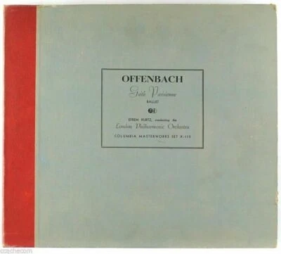 Offenbach Gaite Parisienne X-115 London Philharmonic Orchestra Efrem Kurtz VG+ - Image 1 of 4