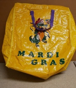 Lote de cuentas de Mardi Gras a granel ~10 lb — collares mixtos, favores de fiesta, manualidades - Imagen 1 de 6